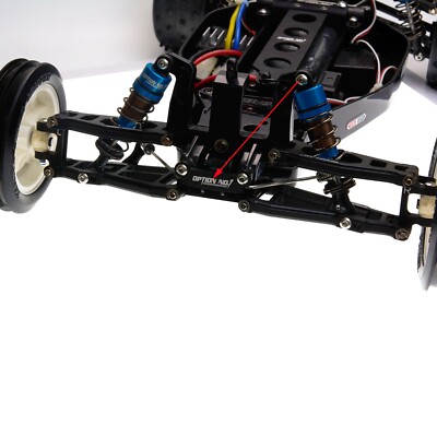 Aluminium Front/Rear Stabilizer Rod Set For Tamiya DT-02 1/10
