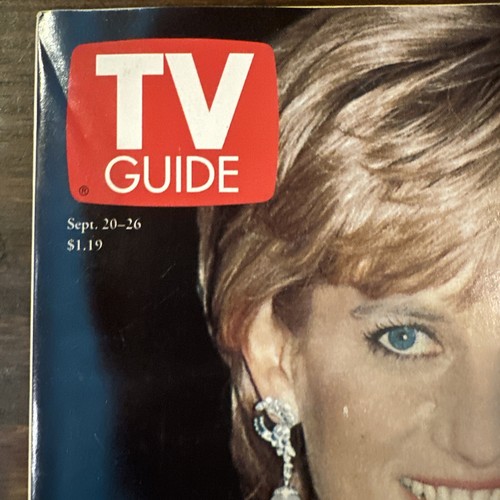 Vintage TV Guide Honoring Princess Diana Sept. 20-26 1997 - Picture 2 of 14