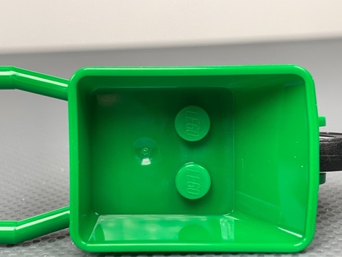 LEGO Minifigure Carrello utensili carriola verde 60337 Pneumatico nero - Foto 6 di 7