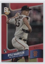 2024 Topps Big League Wrapper Redemption Red Foil 4/5 Kyle Harrison #WR-74 3a1