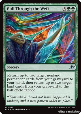 Pull Through the Weft (EOE 202), Foil, Edge of Eternities, MTG