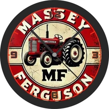 Massey Ferguson Tractor  10 Inch Wall Clock