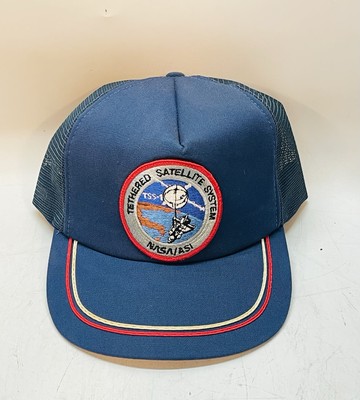 NASA TETHERED Satellite System ASI TSS-1 Space Shuttle Trucker Snapback VTG