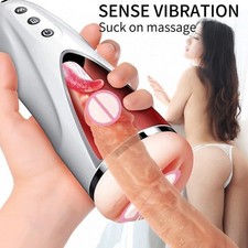 Automático-Hombre-Taza-Realista-Punta-Lengua y Boca-Vagina-Bolsillo Coño Mamada
