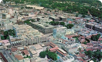 Cuernavaca Morelos Mexico Vista aérea del centro de la ciudad