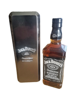 Jack Daniels Whiskey Metalldose Sammlerdose Box