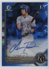 2022 Bowman Sapphire Edition Chrome Prospects Luca Tresh #BSPA-LT Auto 0qw3