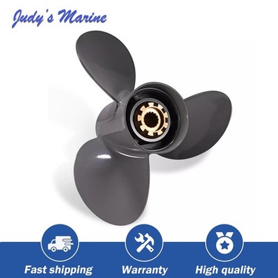 13 x 21 Aluminum Boat Propeller for Honda Outboard Motors 60-130HP 15 Spline RH