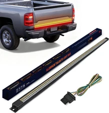 Nilight Truck Tailgate Light Strip 48" Aluminum Frame Triple Row 780 LED Strip
