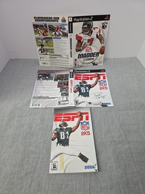 ESPN NFL 2K5 Artwork/Manual (PS2)