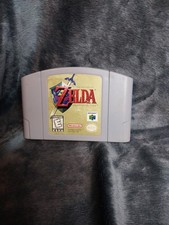 Zelda Ocarina of Time Nintendo 64, 1998, Authentic N64, Tested Working
