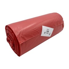 25x Müllsäcke 120 Liter 70 x 110 cm LDPE rot