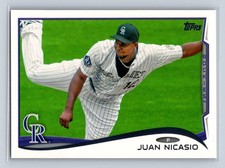 2014 Topps #13 Juan Nicasio Colorado Rockies