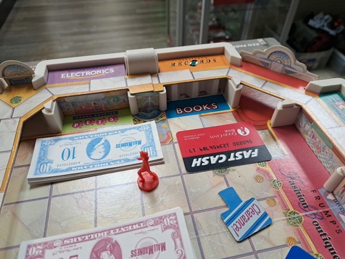 Juego de mesa vintage Mall Madness Milton Bradley piezas faltantes piezas de repuesto - Imagen 13 de 13
