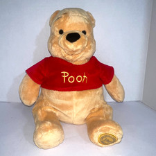 Disney Store Original Pooh 15" Plush Stuffed bean bag legs