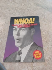 "Whoa!" & "It's Scary" Super Nintendo SNES Super Power Club Promo Insert ONLY