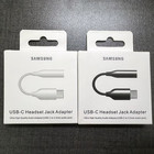 Original Samsung USB-C To 3.5mm Jack Audio Adapter Type-c Earphone Aux Cable box