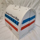 Vintage Barbie Friend Ship Airplane Case 1970s Mattel #8639 United Airlines