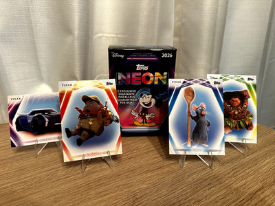 2026 Topps Disney Neon Base Cards - YOU CHOOSE! Complete Your Set!!
