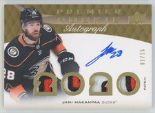 2020-21 Upper Deck Premier Hockey Cards Checklist 22