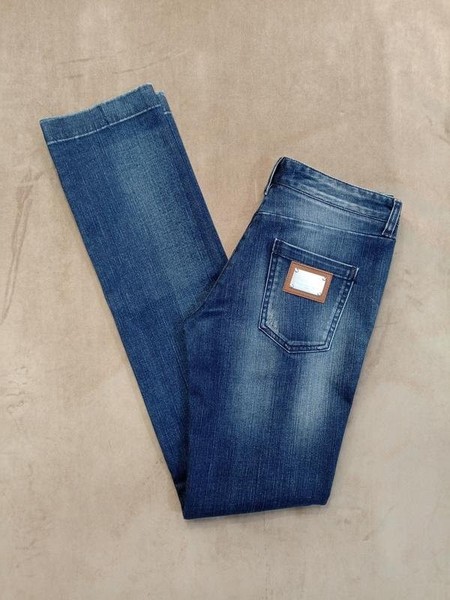 Dolce & Gabbana Damen Jeans Navy Baumwolle 27 / S