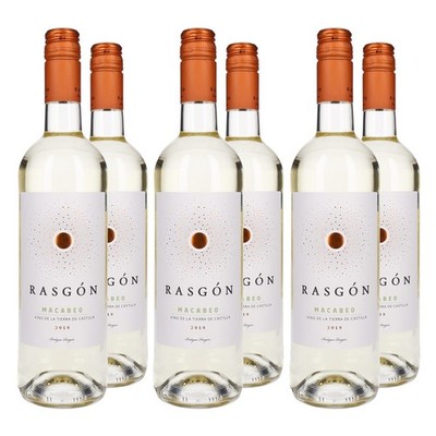 Rasgon Macabeo Weisswein Halbtrocken 6 x 0,75 L