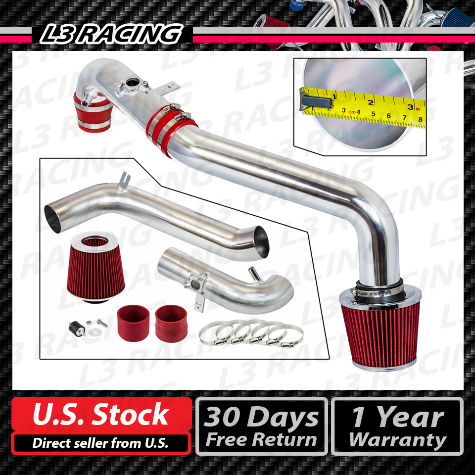 RED COLD AIR INTAKE KIT+DRY FILTER 08-15 SCION XB bB 2.4 L4