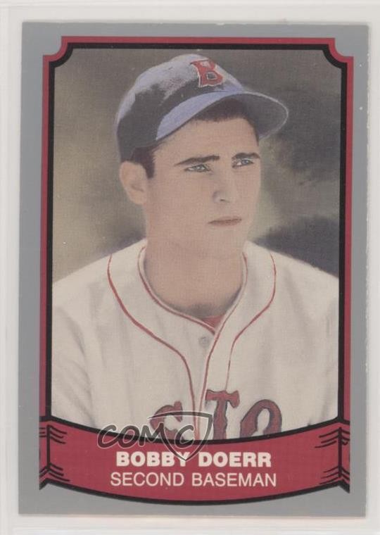 1988 Pacific Baseball Legends Bobby Doerr #73 HOF 1b8