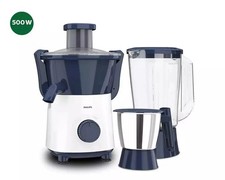 PHILIPS HL7567/00 Juicer Mixer & Grinder 500 Watts 2 Jar