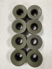 50mm Sure Grip Grey Rental Roller Skate Skating Wheels- Set of 8