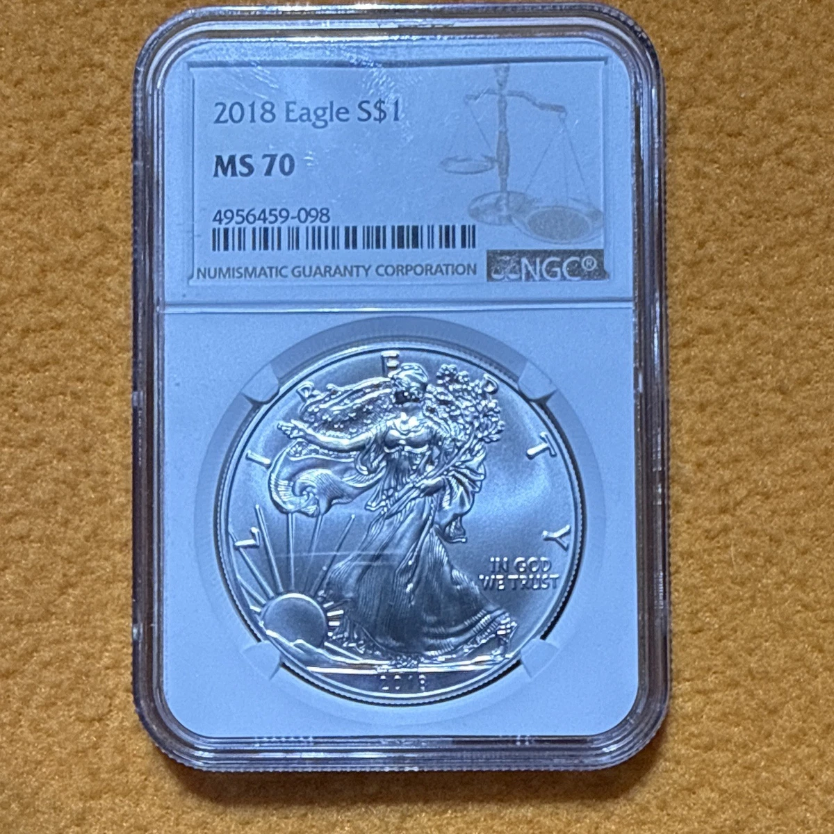 American Eagle MS 70 Graded 2018 Silver Bullion Coins for sale | eBay