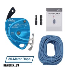 DS300 Electric Lifter High-altitude Work Lifting Rope Climbing w/30-Meter Rope