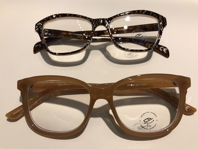 Prive Revaux 2-pack The Diamond Blue Light Readers tan camel reading glasses