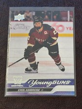 Erin Ambrose Young Guns rookie # 69 UD PWHL 1st Edition 2024-25
