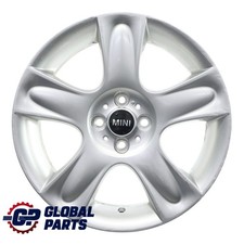 Mini Cooper One R50 R52 R53 Silver Wheel Alloy Rim 17" 7J ET:48 5-Star 91