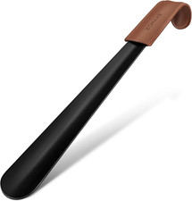 Shoe Horn Long Handle for Seniors Men Women,Metal Long Shoehorn