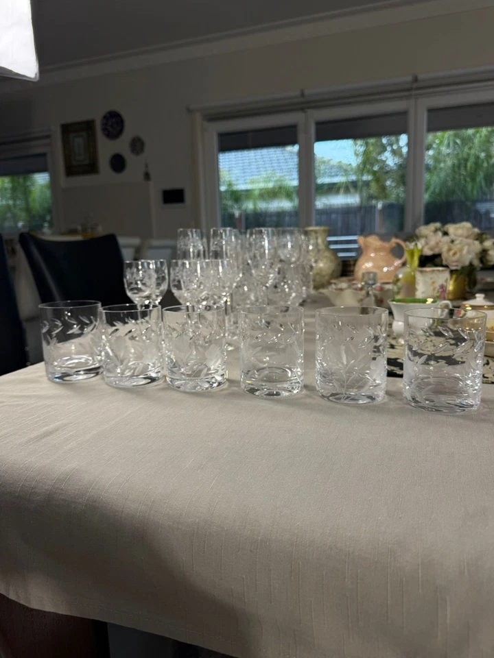 Set of 6 Stuart Crystal Whisky Tumblers (Old Fashioned Glasses) - Image 3 of 4