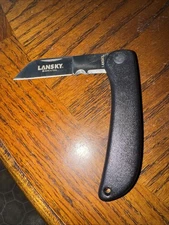 Lansky pocket Knife Utility Electricians with Insulated Nylon Handle 2007 Used