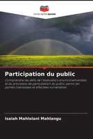 Participation Du Public Isaiah Mahlolani Mahlangu Taschenbuch FranzöSisch 2022