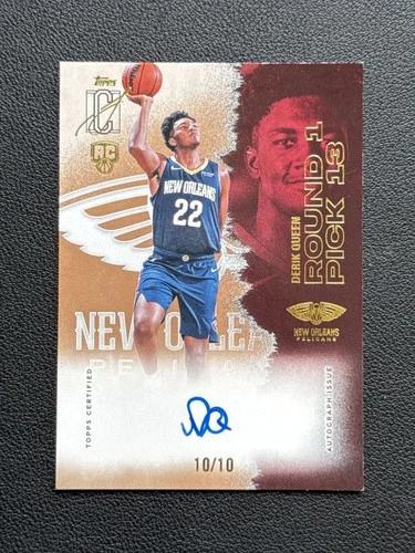 2025 Topps Signature Derik Queen Gold (RAW)
