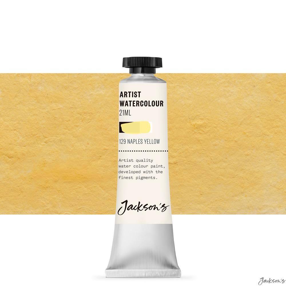 Jackson's : Artist Watercolour Paint : 21ml : Naples Yellow Hue (Professional...