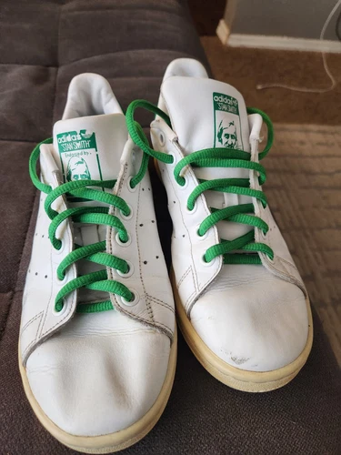 Adidas Stan Smith J OG Big Kids taglia 5 scarpa retrò causale bianco verde sneaker