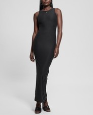 GUESS Women’s Black Tank Maxi Dress Size Medium NWT