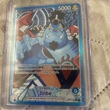 One Piece CCG Jinbe - OP14-040 (Alternate Art) - The Azure Sea's Seven (OP14)