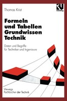 Thomas Krist | Formeln Und Tabellen Grundwissen Technik | Taschenbuch | Deutsch