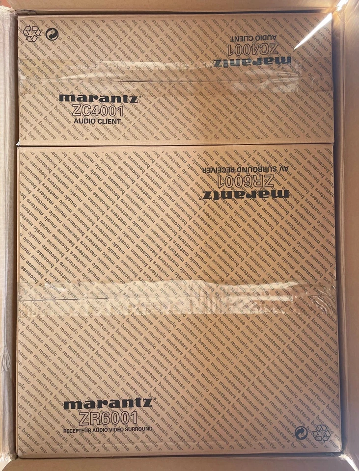 MARANTZ ZR6001SP 7.1 RECEIVER & ZC4001 AUDIO CLIENT NEW BOXED - Image 4 of 4