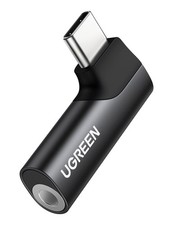 UGREEN USB C to 3.5mm Audio Adapter Type C Aux Headphone Jack DAC Black