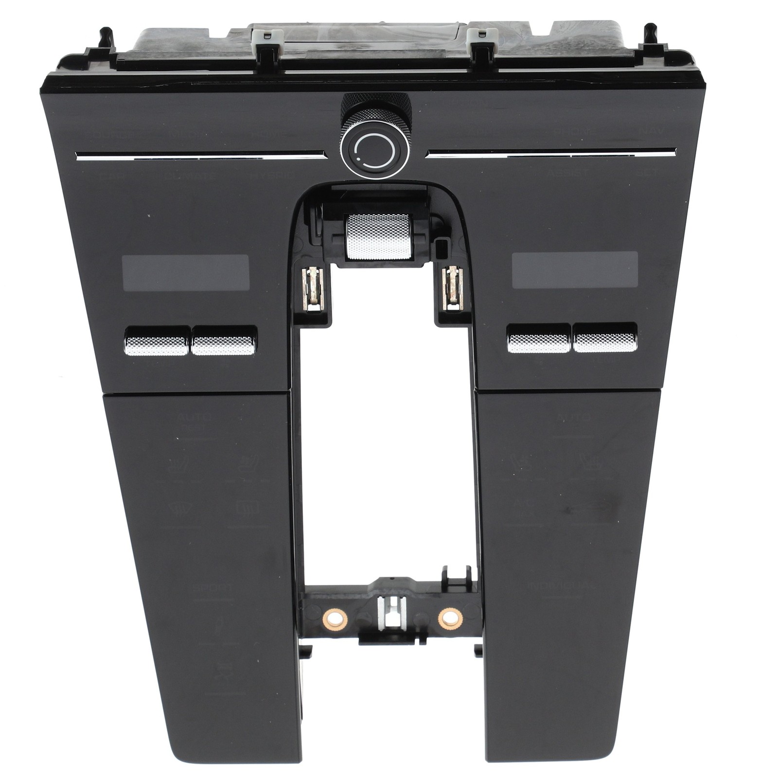 Panel de recubrimiento de la consola central para Porsche Panamera 2017-2023 (N/P 971-919-611-AD-6N3)