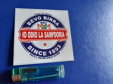 ADESIVO STICKERS ULTRAS GENOA GRUPPO ANDREA VERRINA 007