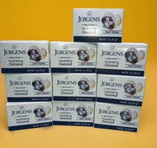 Jergens Mild Soap Hydrating Coconut. Lot of 10 Bars 3oz ea. Cleans  Hydrates